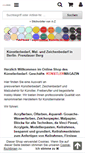 Mobile Screenshot of kuenstlermagazin.de